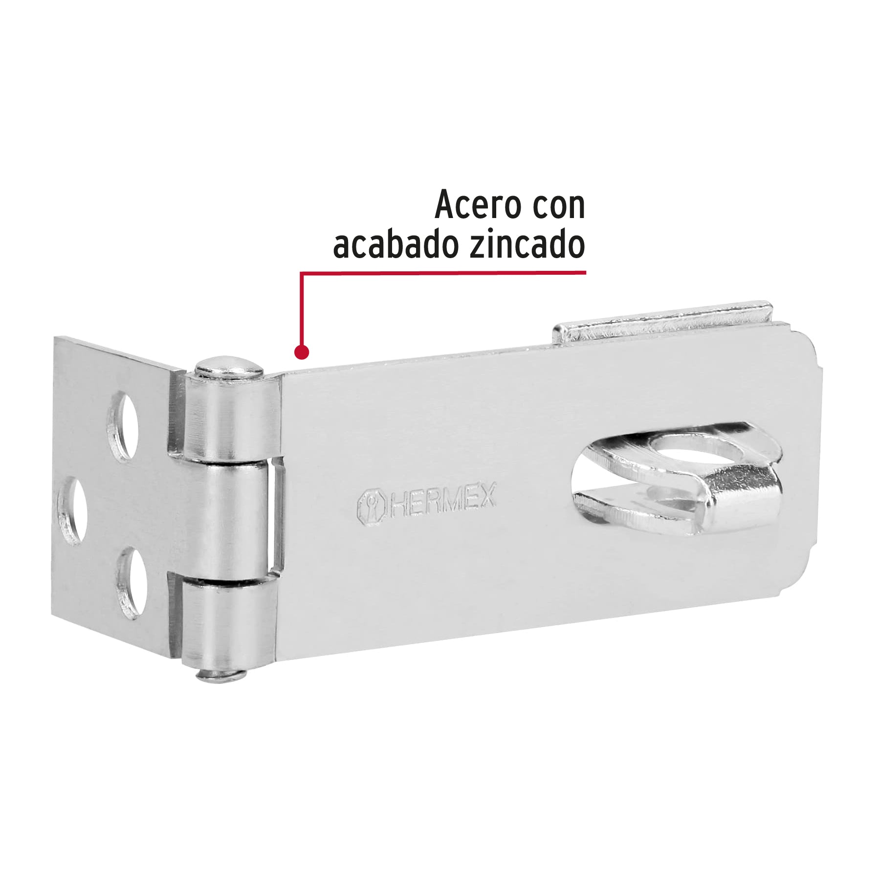 Portacandado de Acero 2"1/2 Hermex