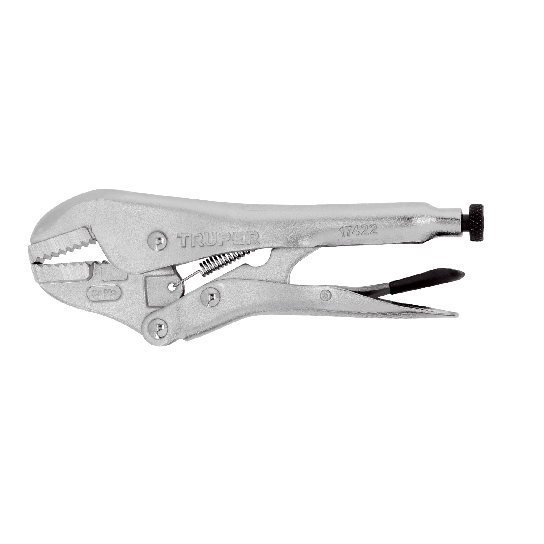 Pinza de Presion Mordaza Recta 7" Truper