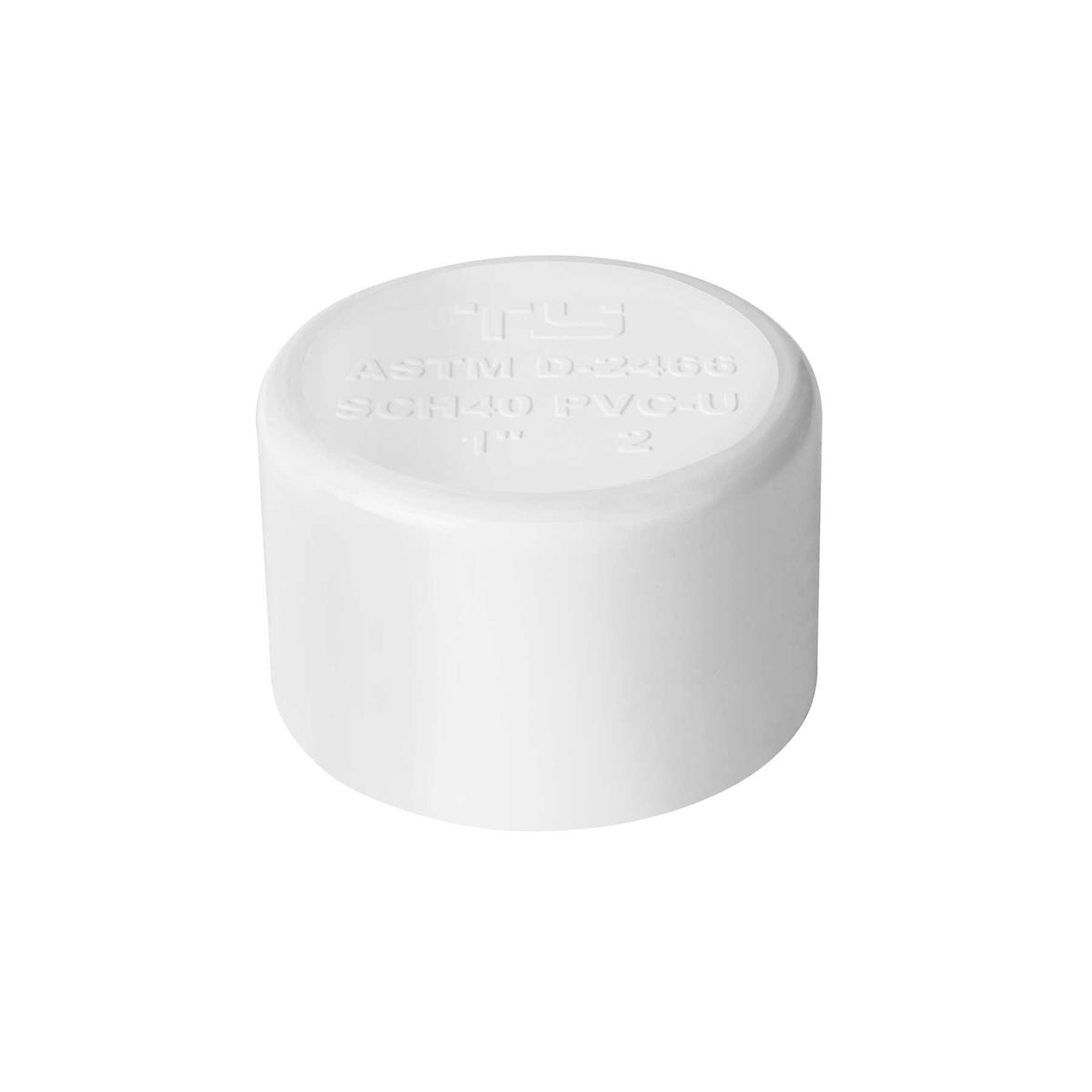 Tapon Capa Roscable PVC Hidraulico FOSET 1"