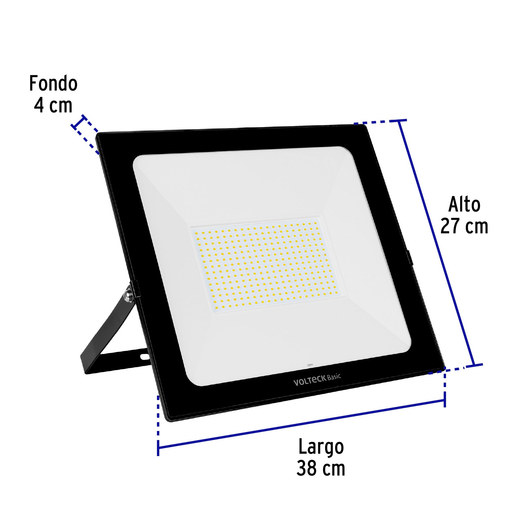 Reflector LED Ultra Delgado Volteck Luz de Dia 200 Watts