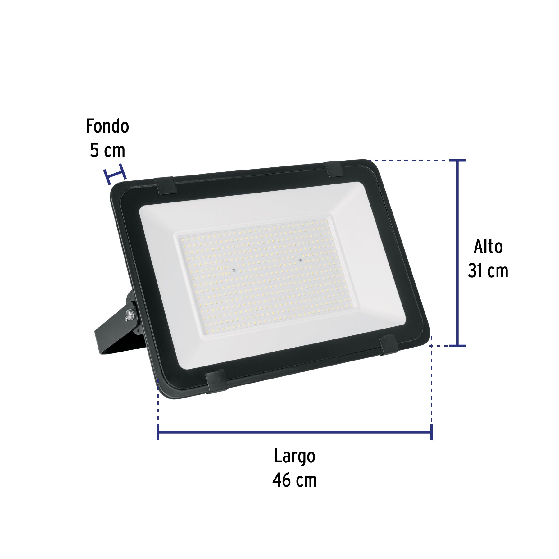 Reflector LED Ultra Delgado Volteck Luz de Dia 300 Watts