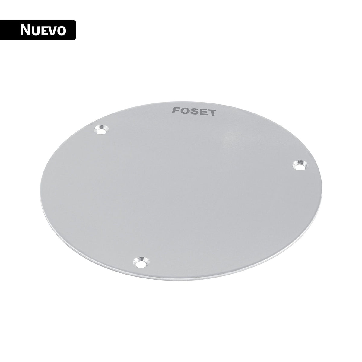 Tapa Ciega de Acero Inoxidable para Coladera 5" Foset