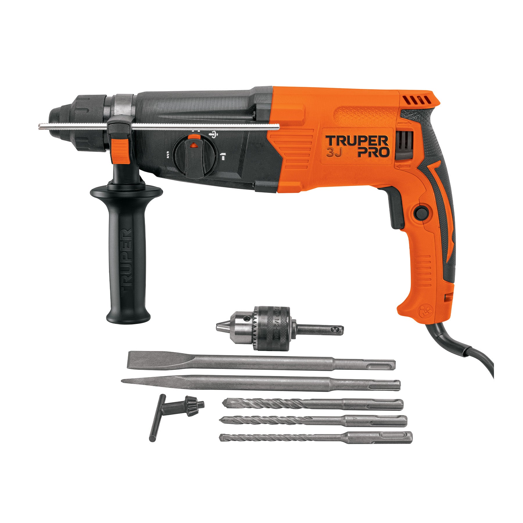 Rotomartillo SDS Plus 3.2 Joules 800 W TRUPER PRO