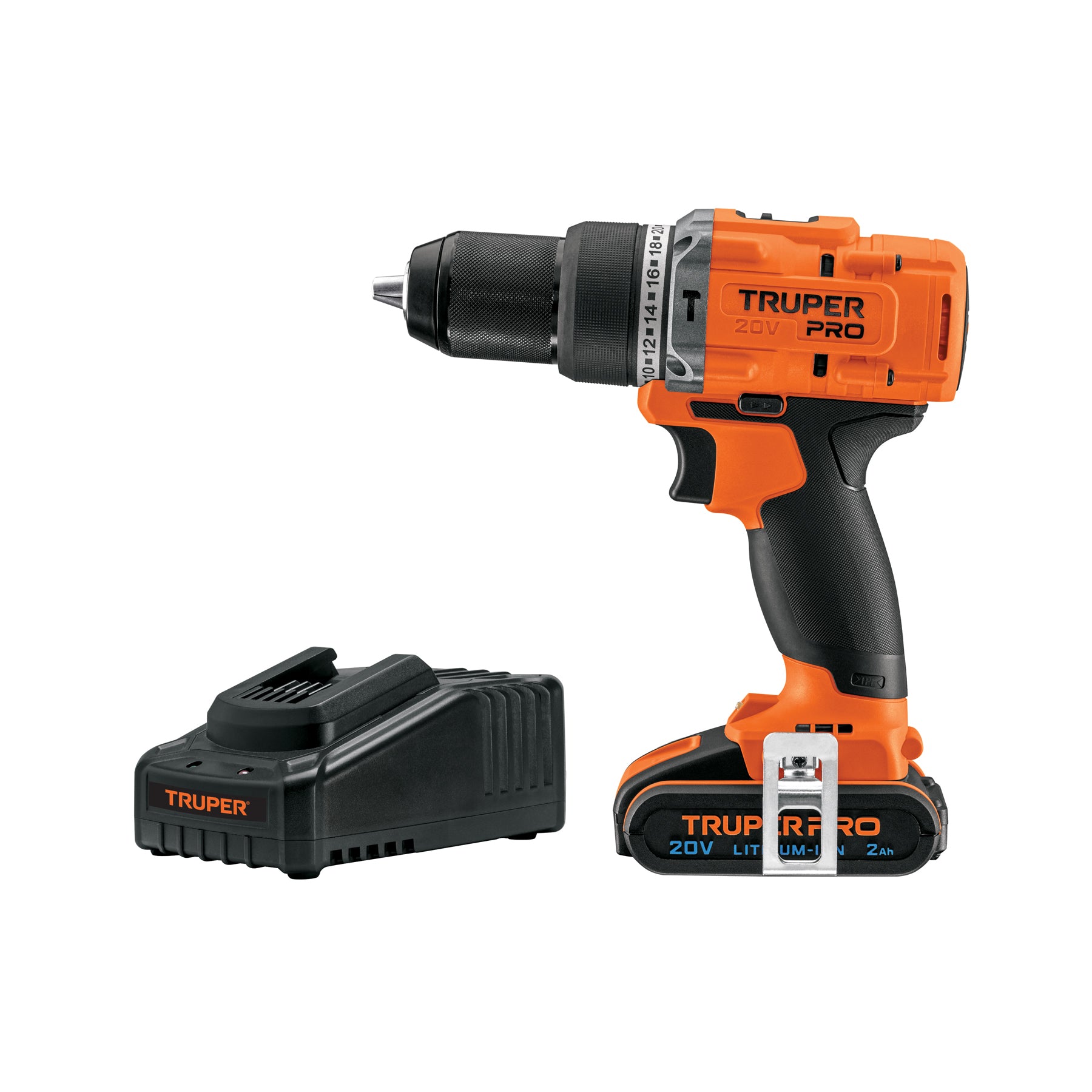 Rotomartillo Inalambrico 20 Volts Broquero de 1/2" Truper PRO