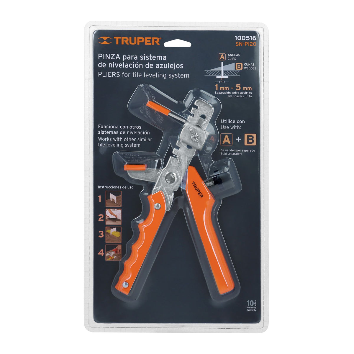 Pinza para Nivelacion de Azulejos Truper