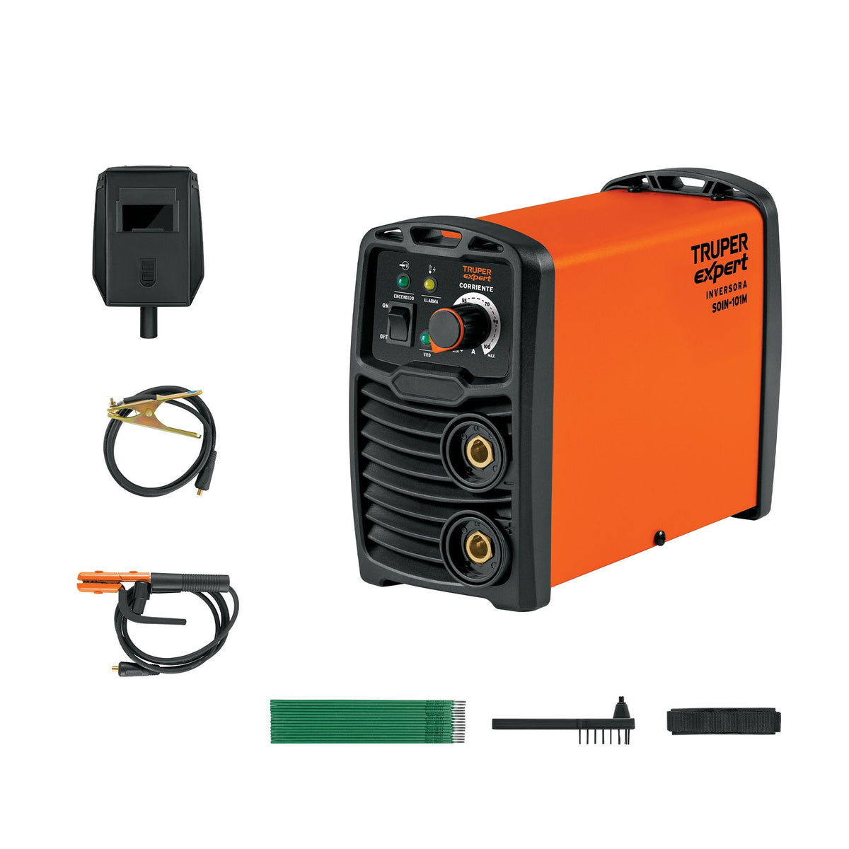 Mini Soldadora Inversora Proceso SMAW 100A 127V TRUPER EXPERT