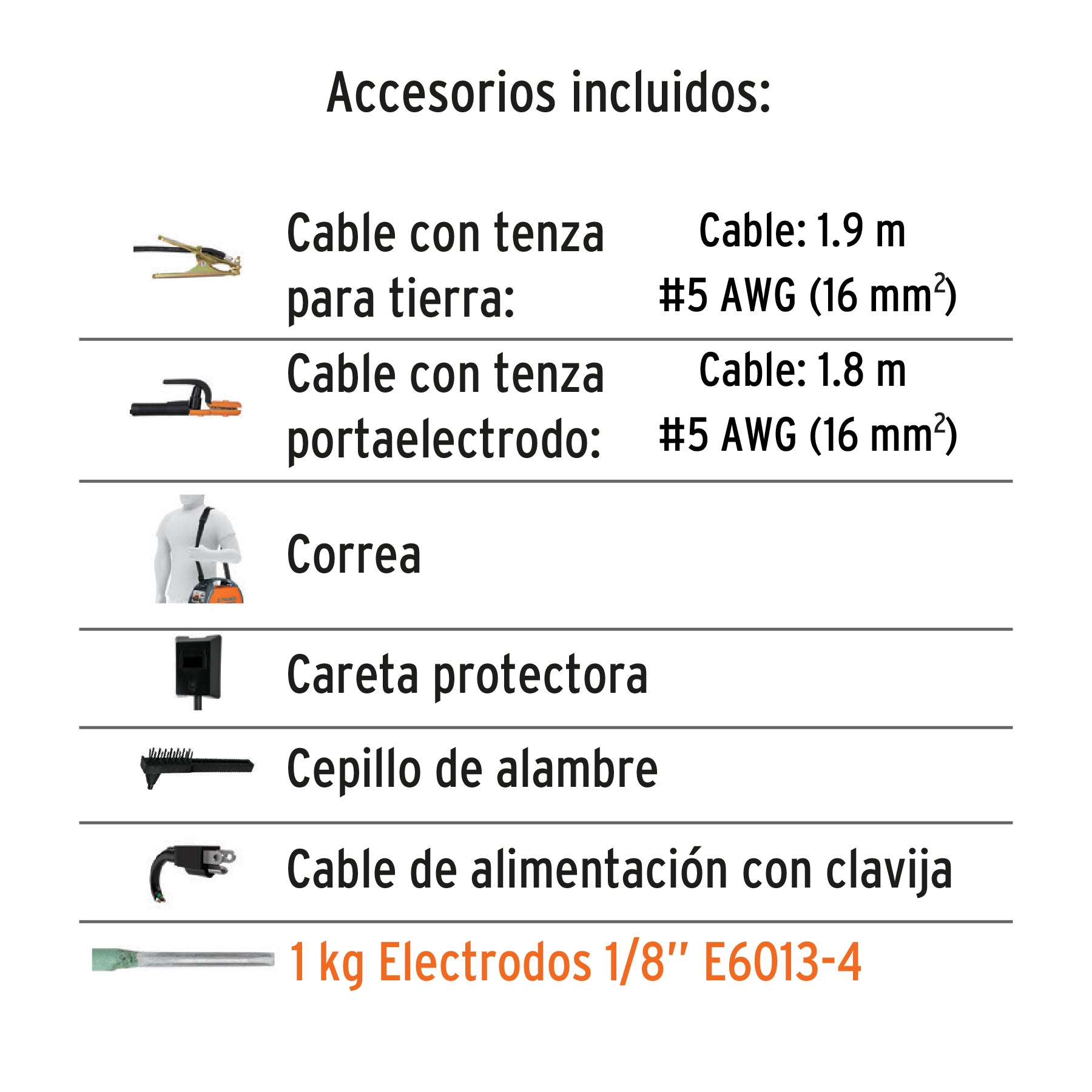 Mini Soldadora Inversora Proceso SMAW 100 A 127V Truper