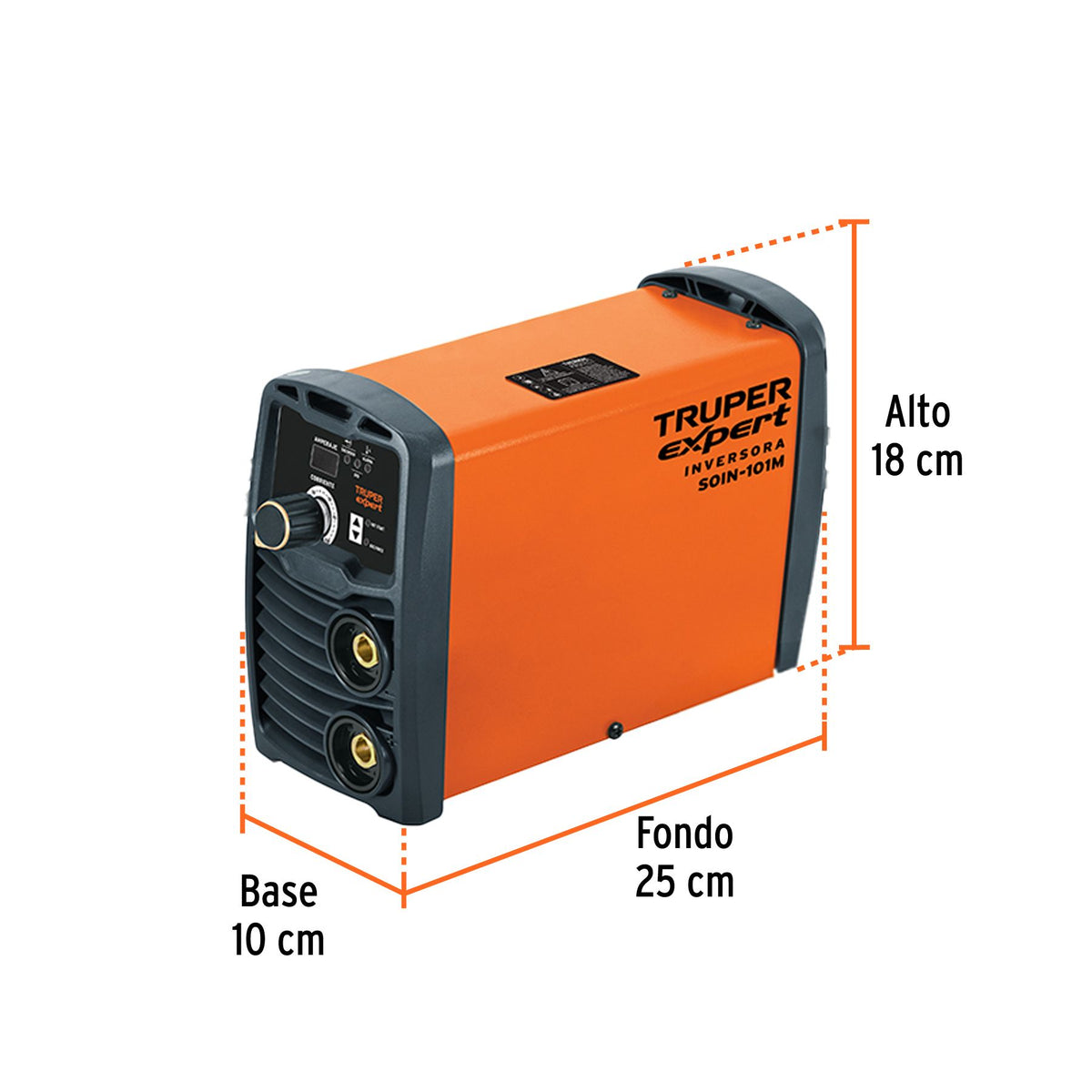 Mini Soldadora Inversora Proceso SMAW 100A 127V TRUPER EXPERT