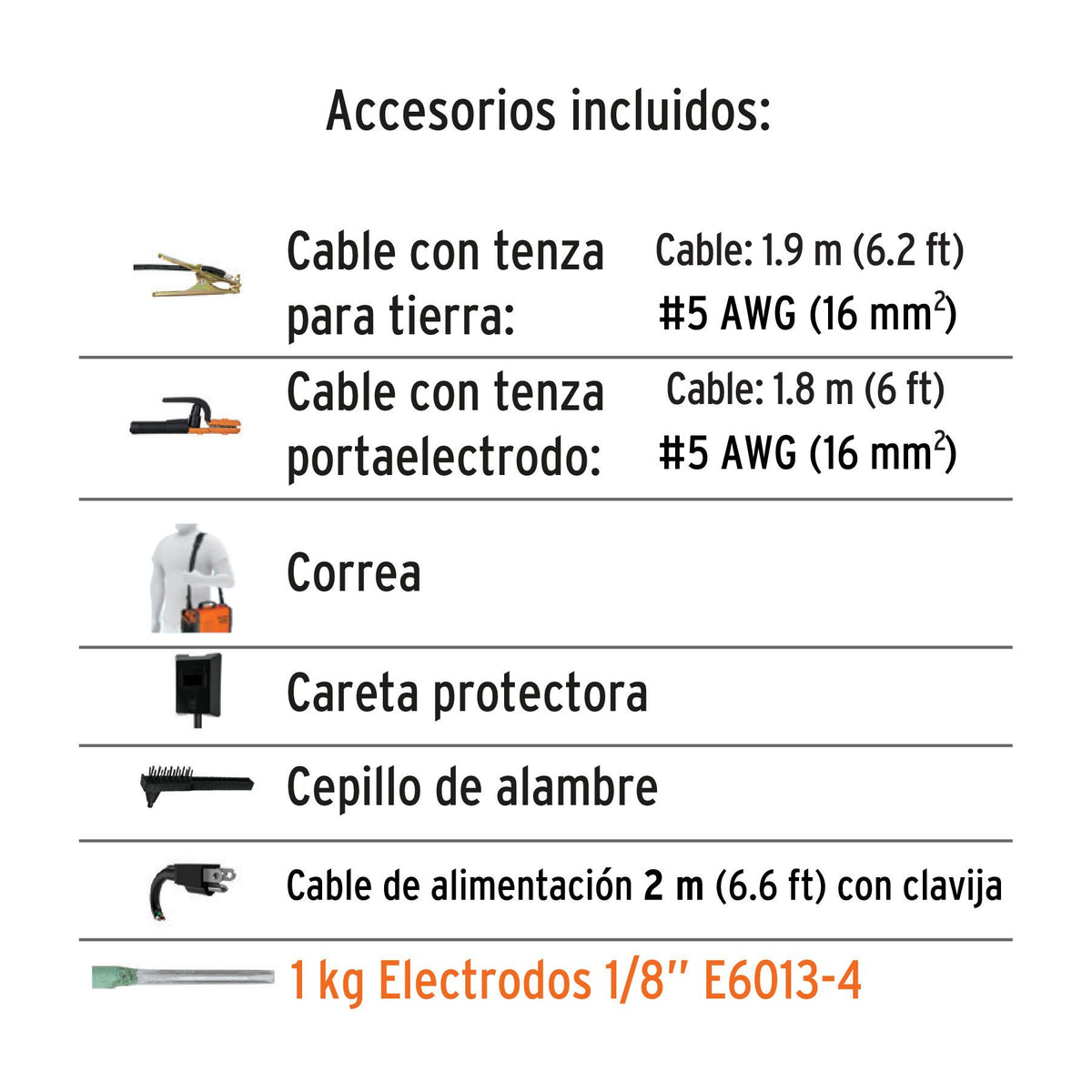 Mini Soldadora Inversora Proceso SMAW 130A 127V TRUPER EXPERT