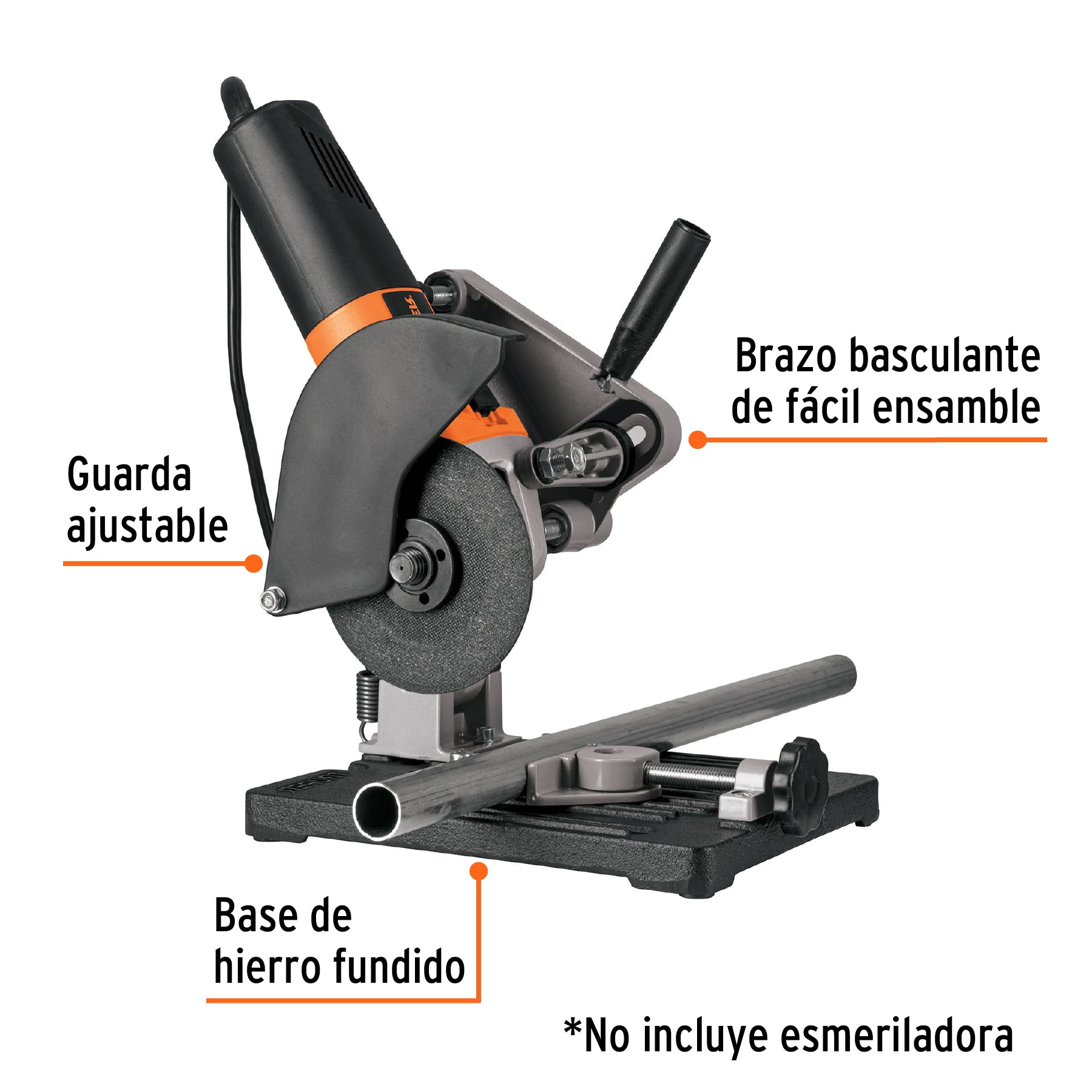 Soporte para Esmeriladora Angular de 4 1/2" Truper