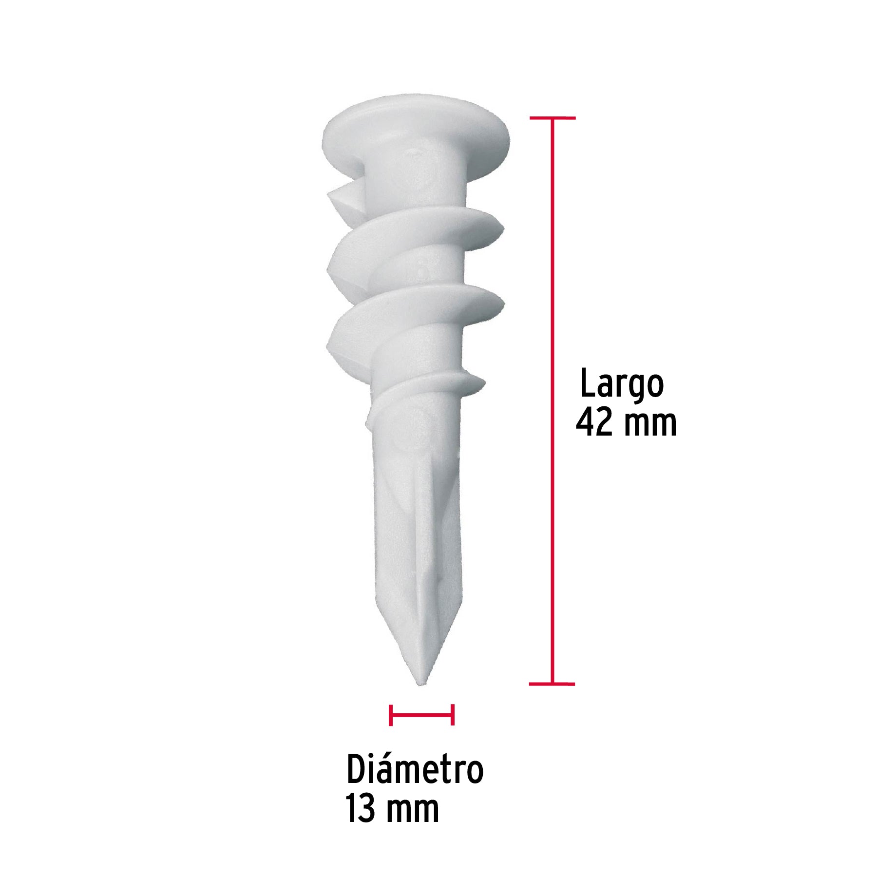 Taquete para Tablaroca Fiero por Pieza
