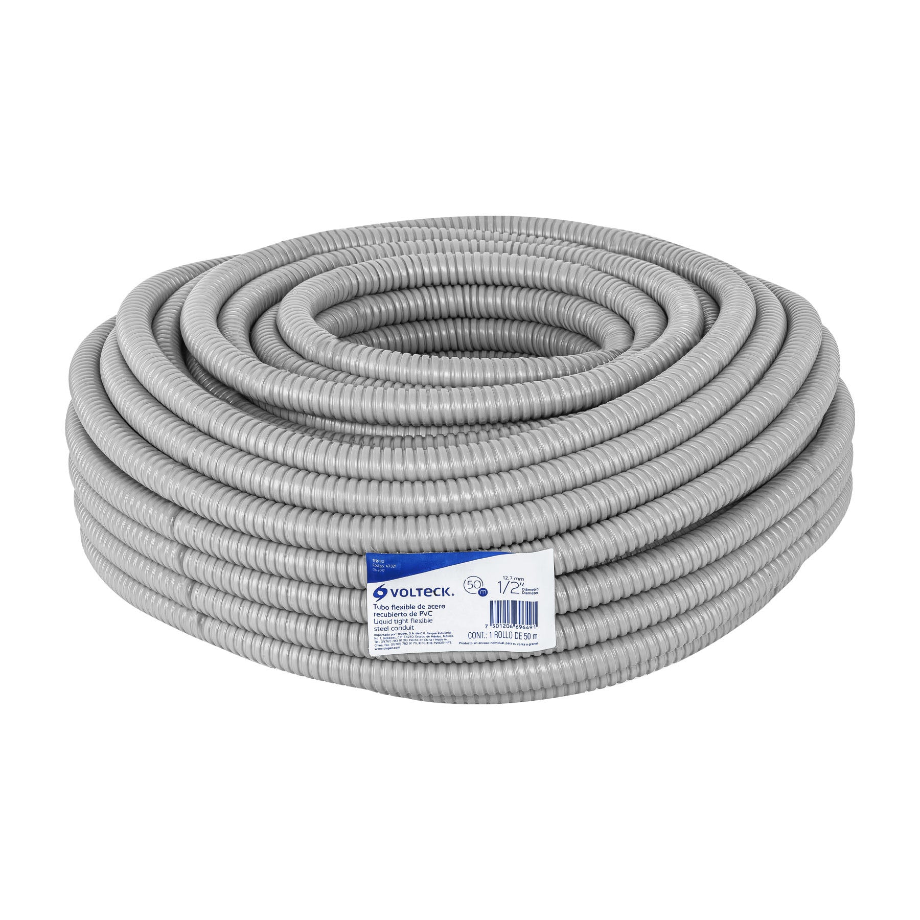 Tubo Flexible Liquid Tight 1/2" (13 mm) Volteck por Metro