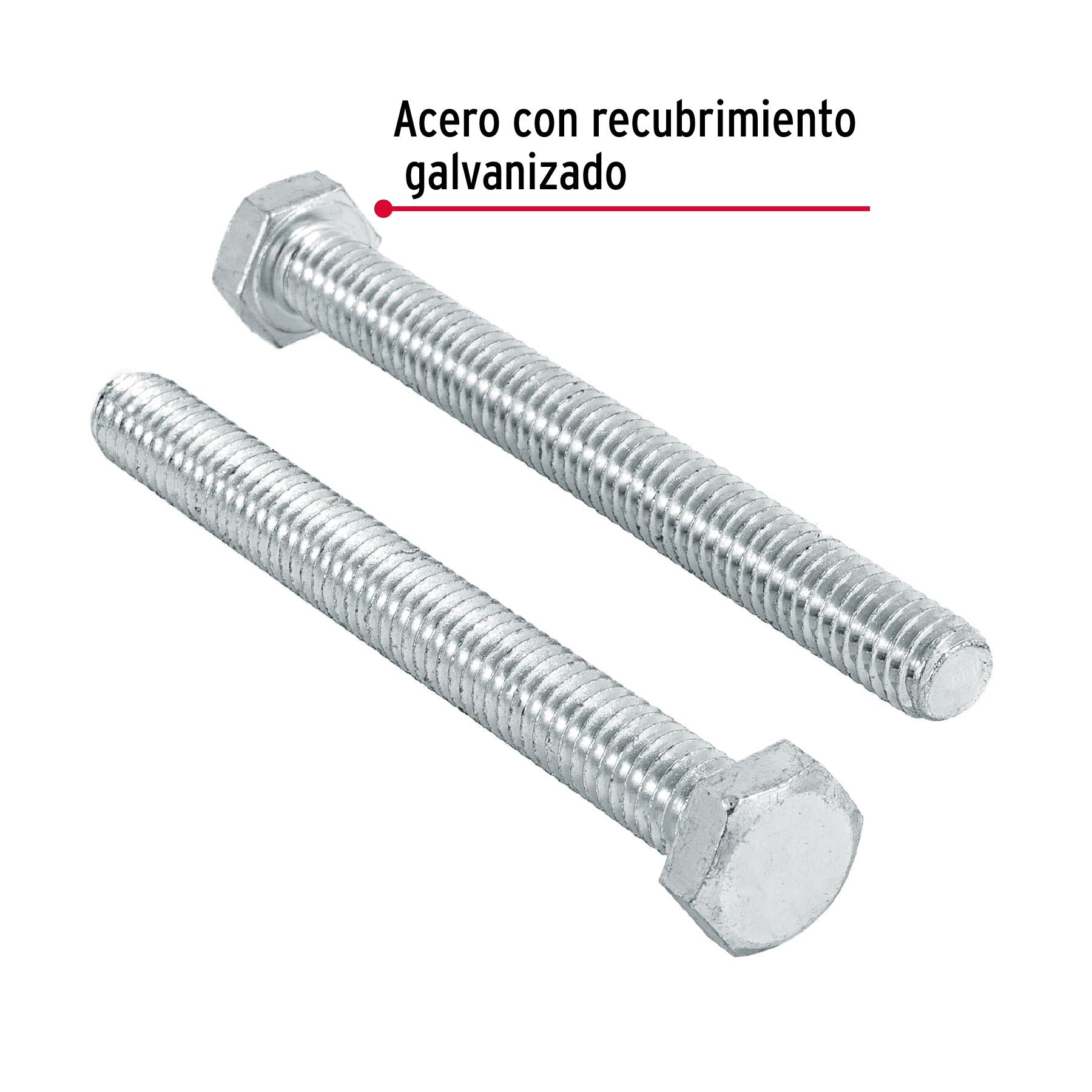 Tornillo Cabeza Hexagonal 5/16" (8 mm) X 3" Fiero