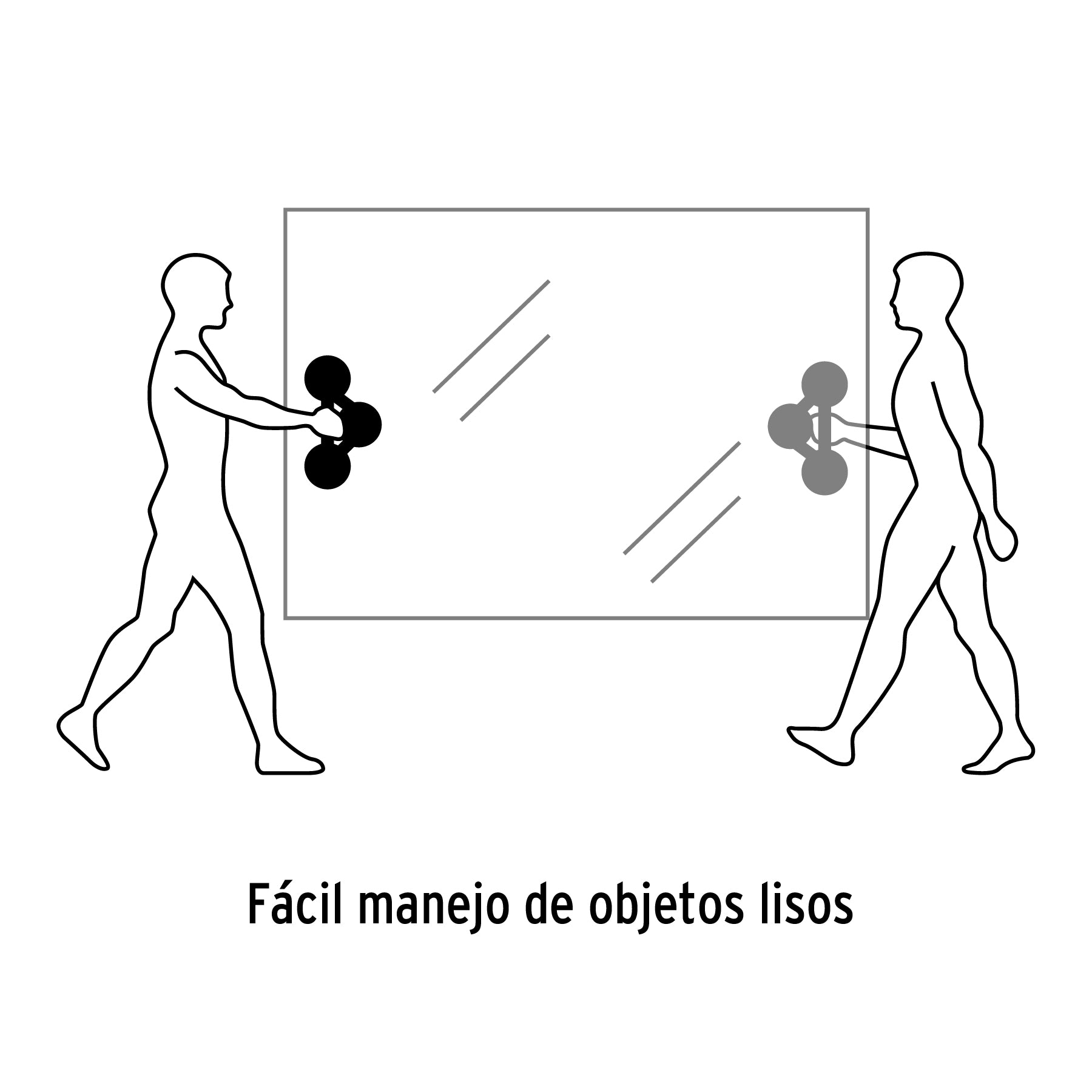 Ventosas de Aluminio para Vidrio Truper 3 Copas de Succion