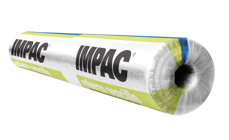 Tela de Refuerzo Sencillo para Impermeabilizacion 1.10 Mts x 10 Mts Impac