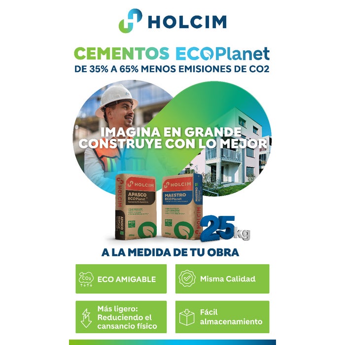Cemento Gris Holcim Apasco Gris Ecoplanet por Kilo