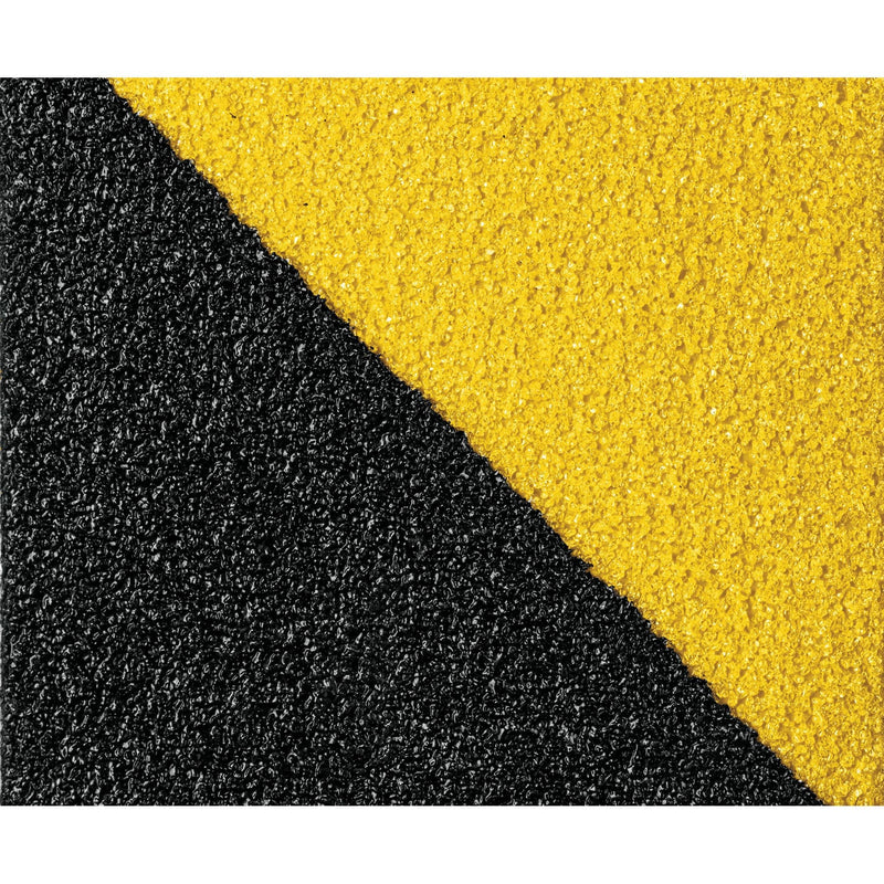Cinta Adhesiva Antiderrapante 50 mm x 5 mts Bicolor Amarillo con Negro Truper
