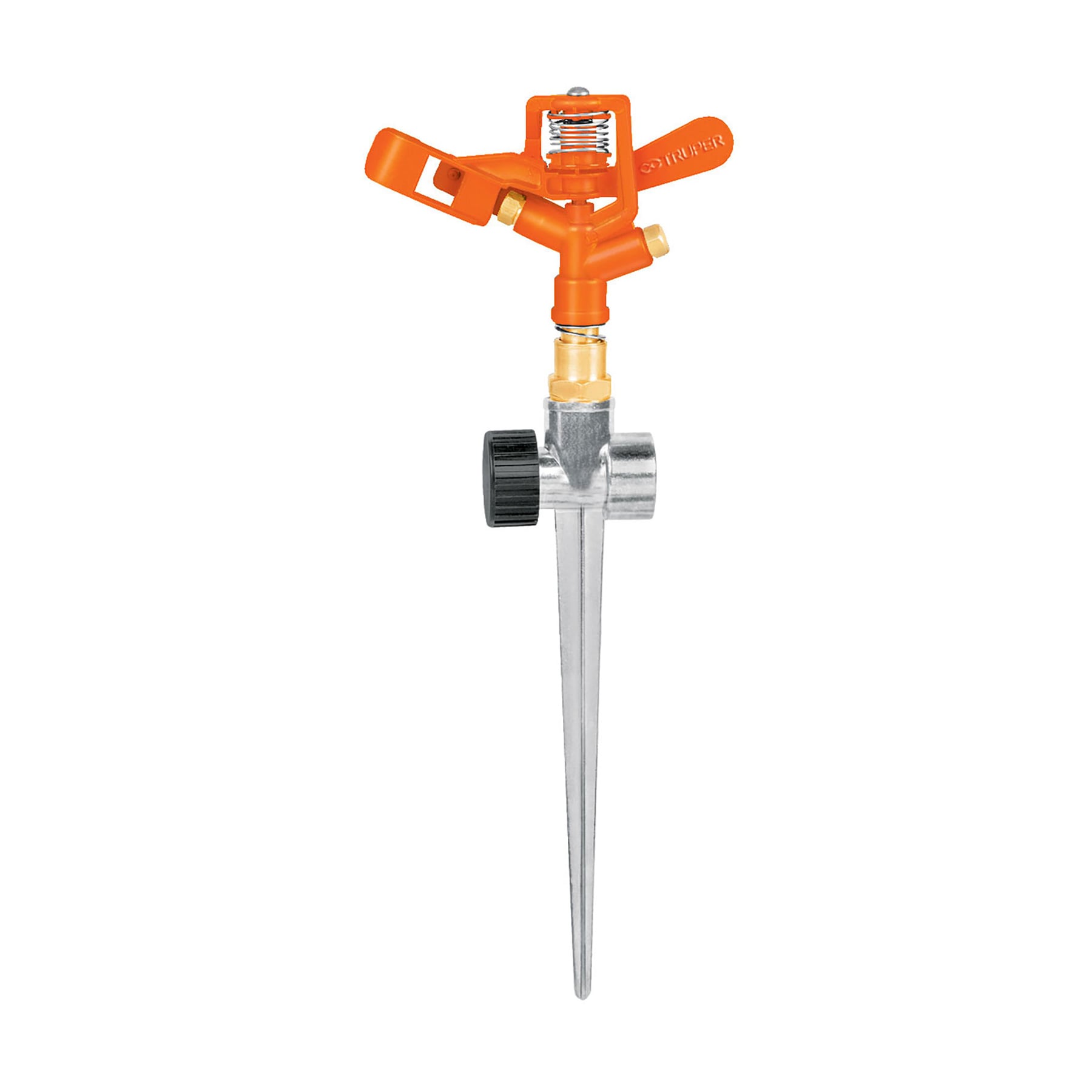Aspersor Metalico de Pulsaciones de 2 Vias Truper