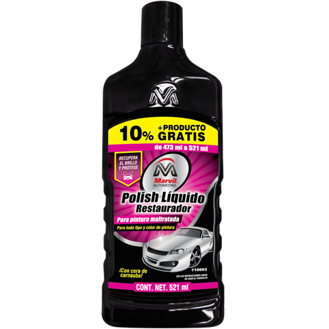 Polish Liquido Restaurador 473 ml Marvil