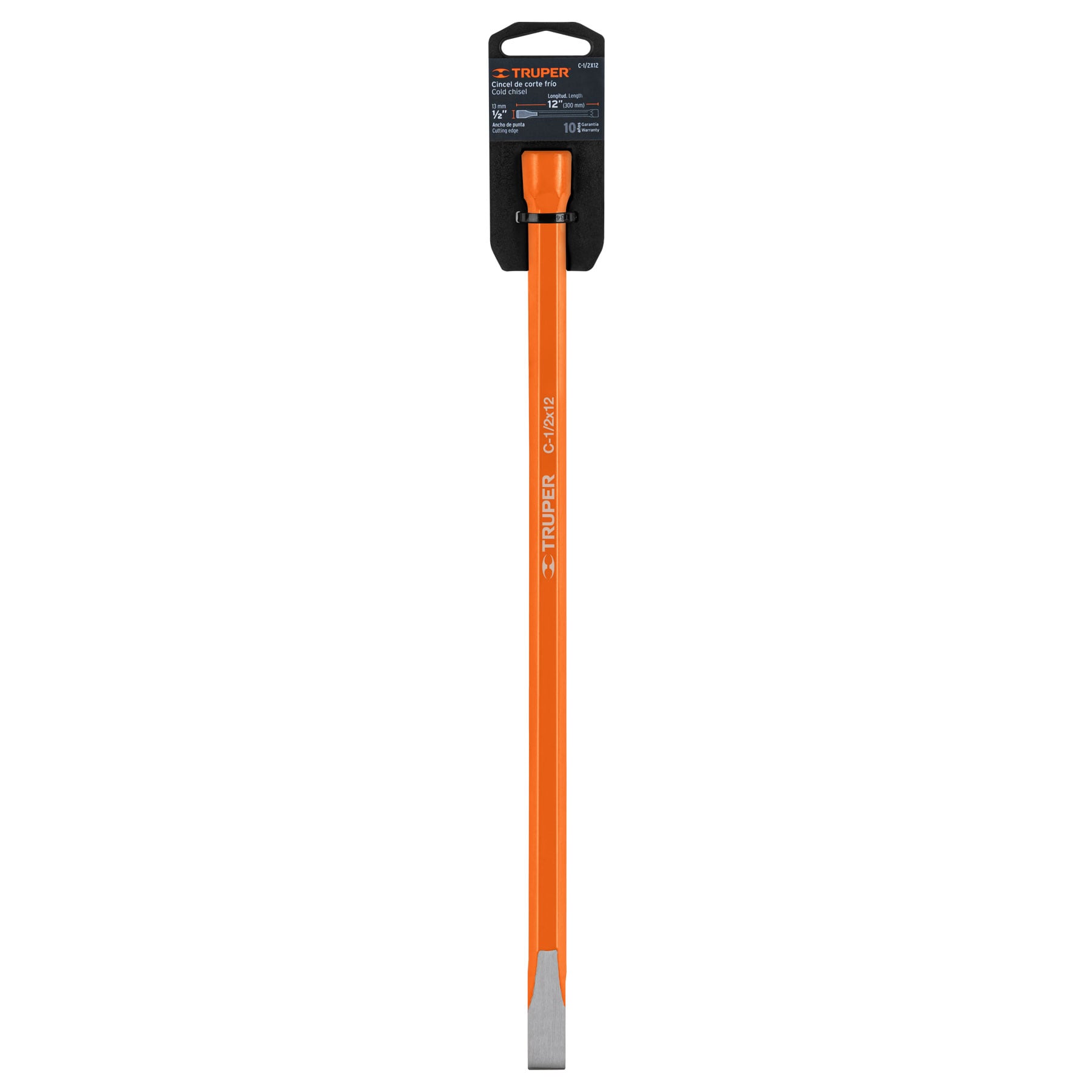 Cincel de Corte Frio Truper 1/2" x 12"
