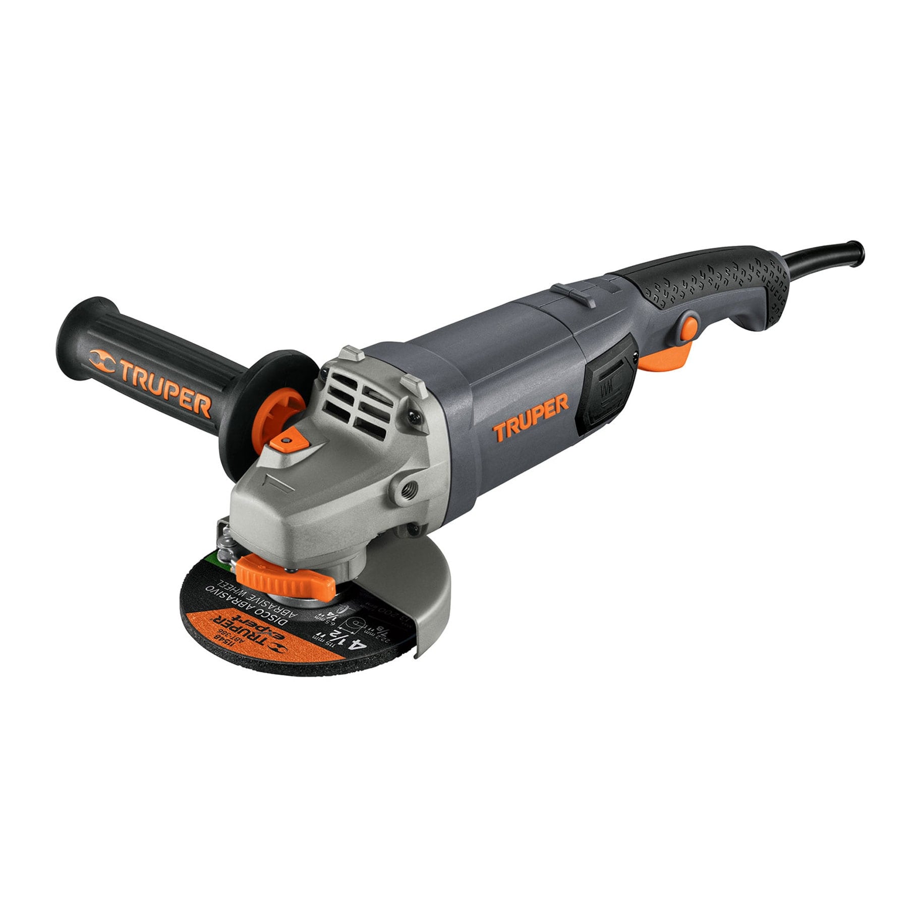Esmeriladora Angular 4"1/2 - 1,250 Watts Truper Industrial