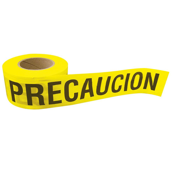 Cinta de Advertencia "Precaucion" 305 mts Truper