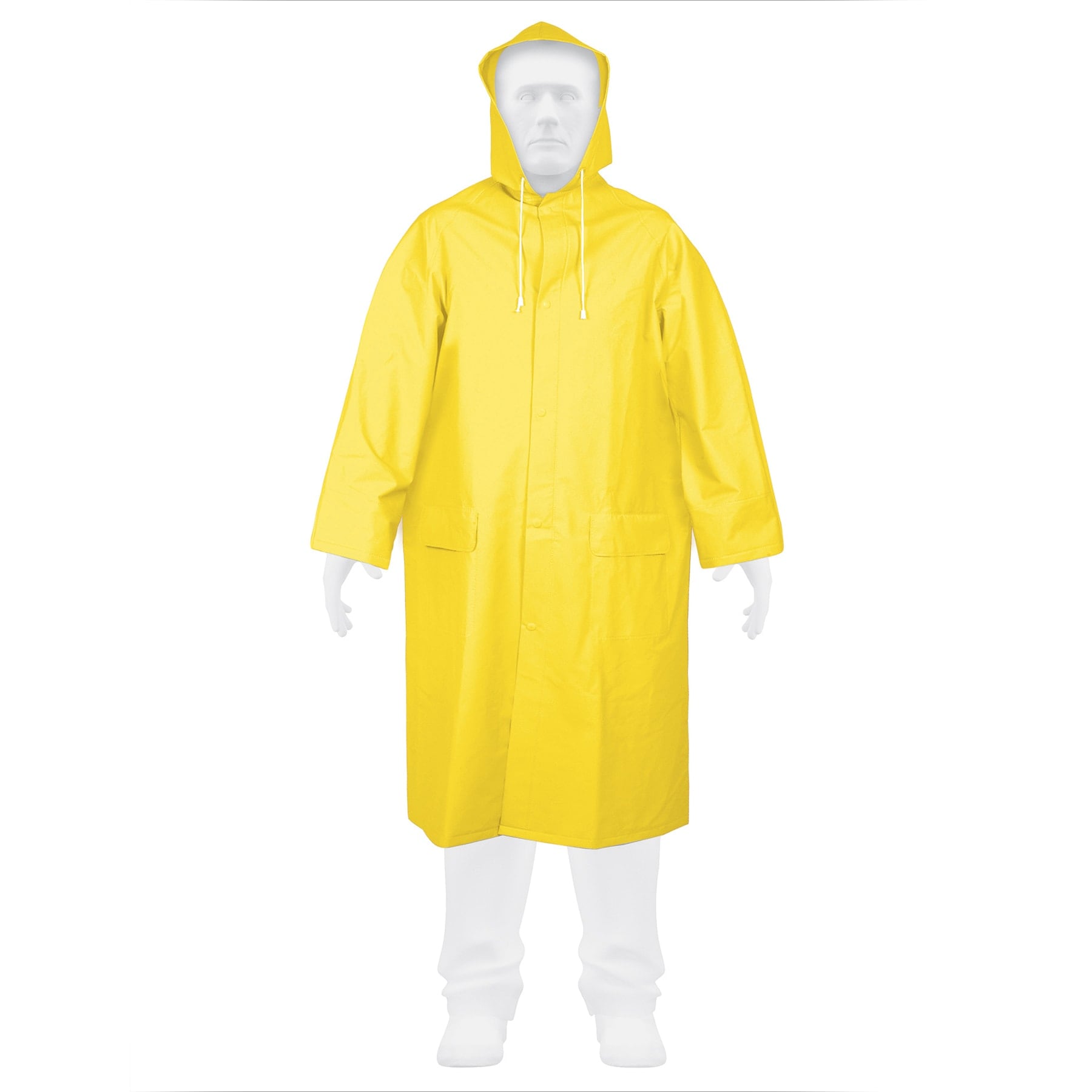 Gabardina Impermeable Doble Capa Truper Talla Grande