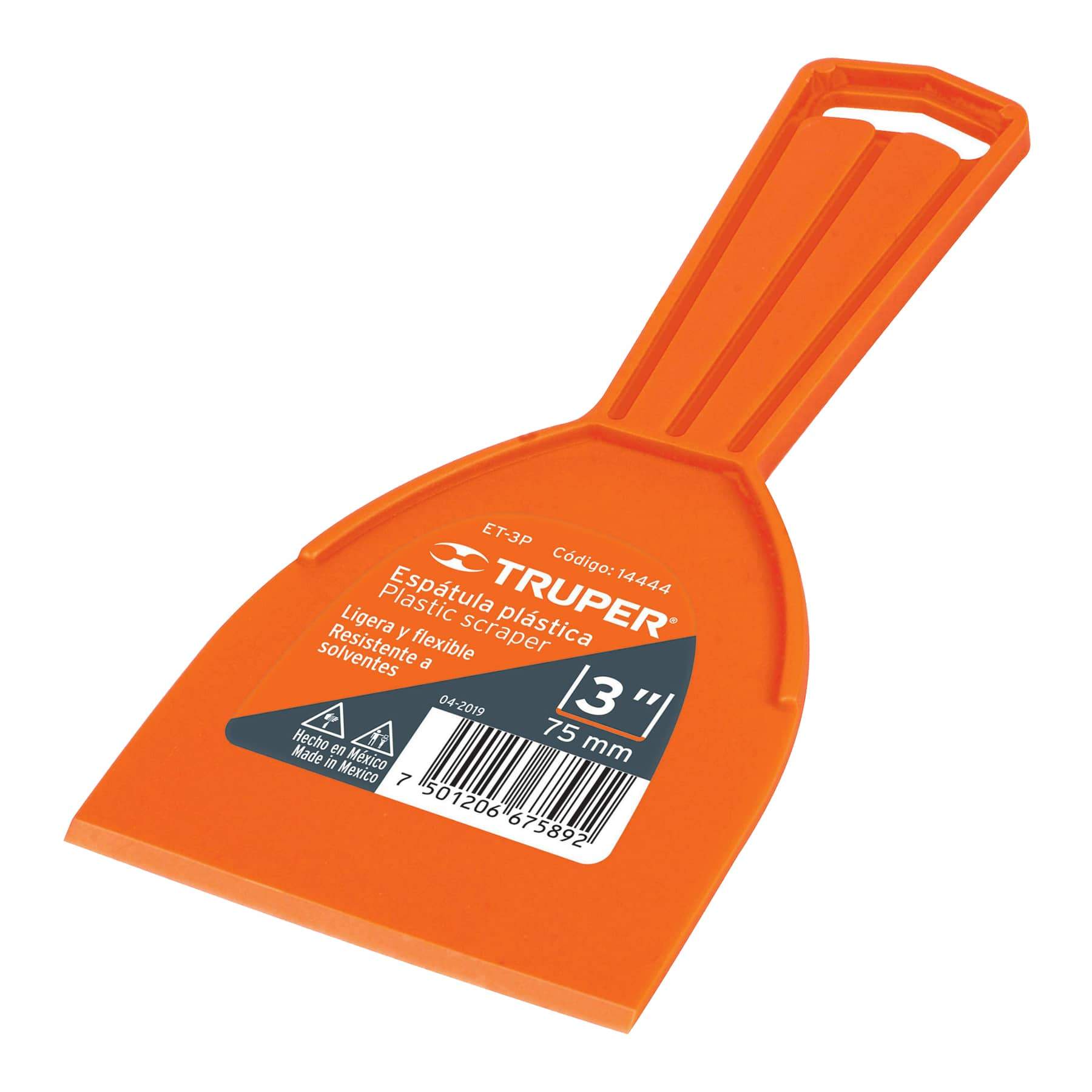Espatula Plastica 3" Truper