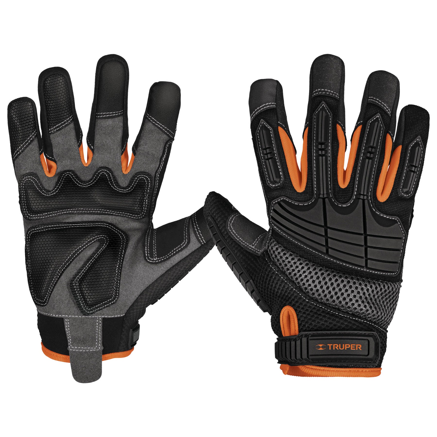 Guantes para Mecanico Anti Impacto Unitalla Truper Expert