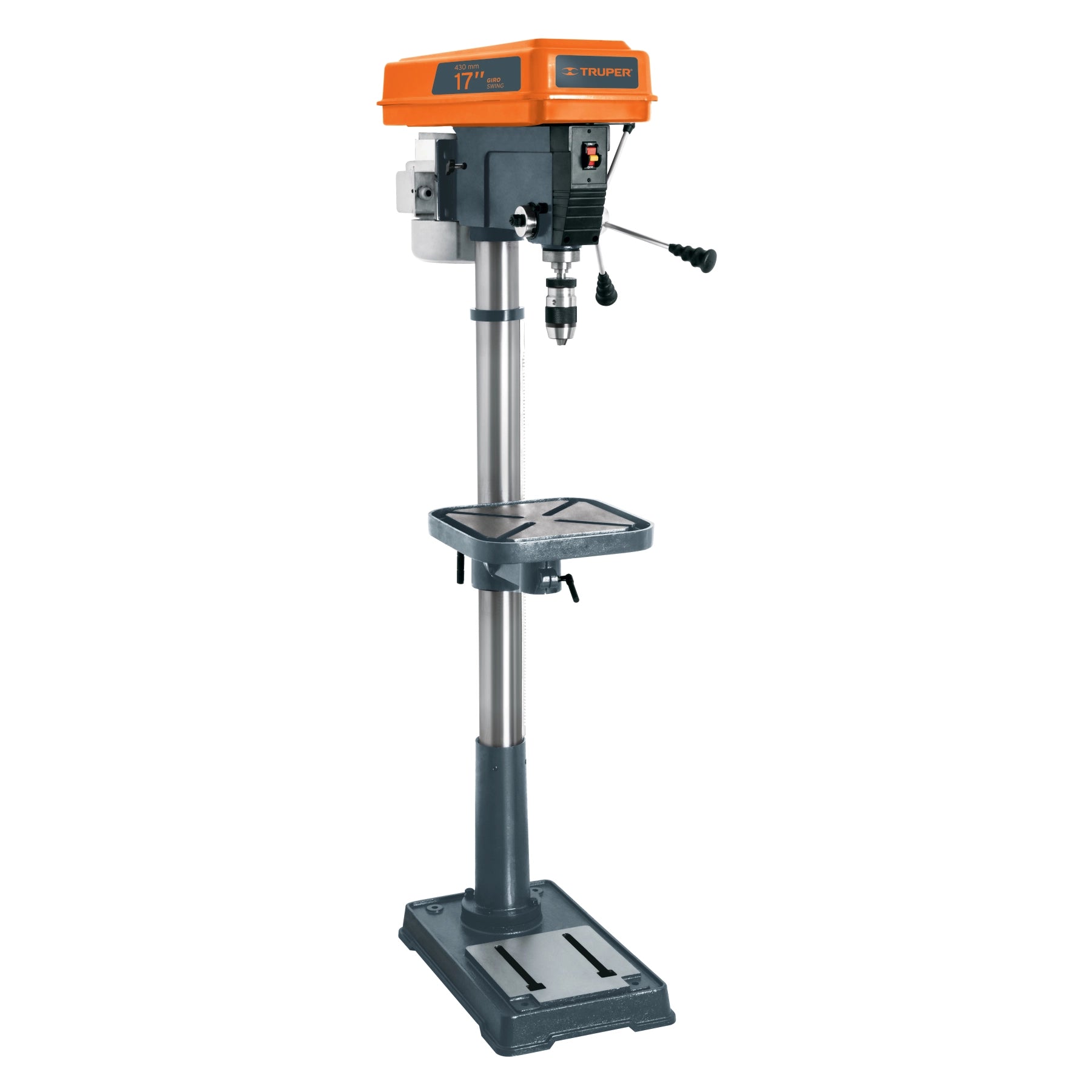 Taladro Estacionario de Piso 1,200 Watts Broquero de 5/8" Truper