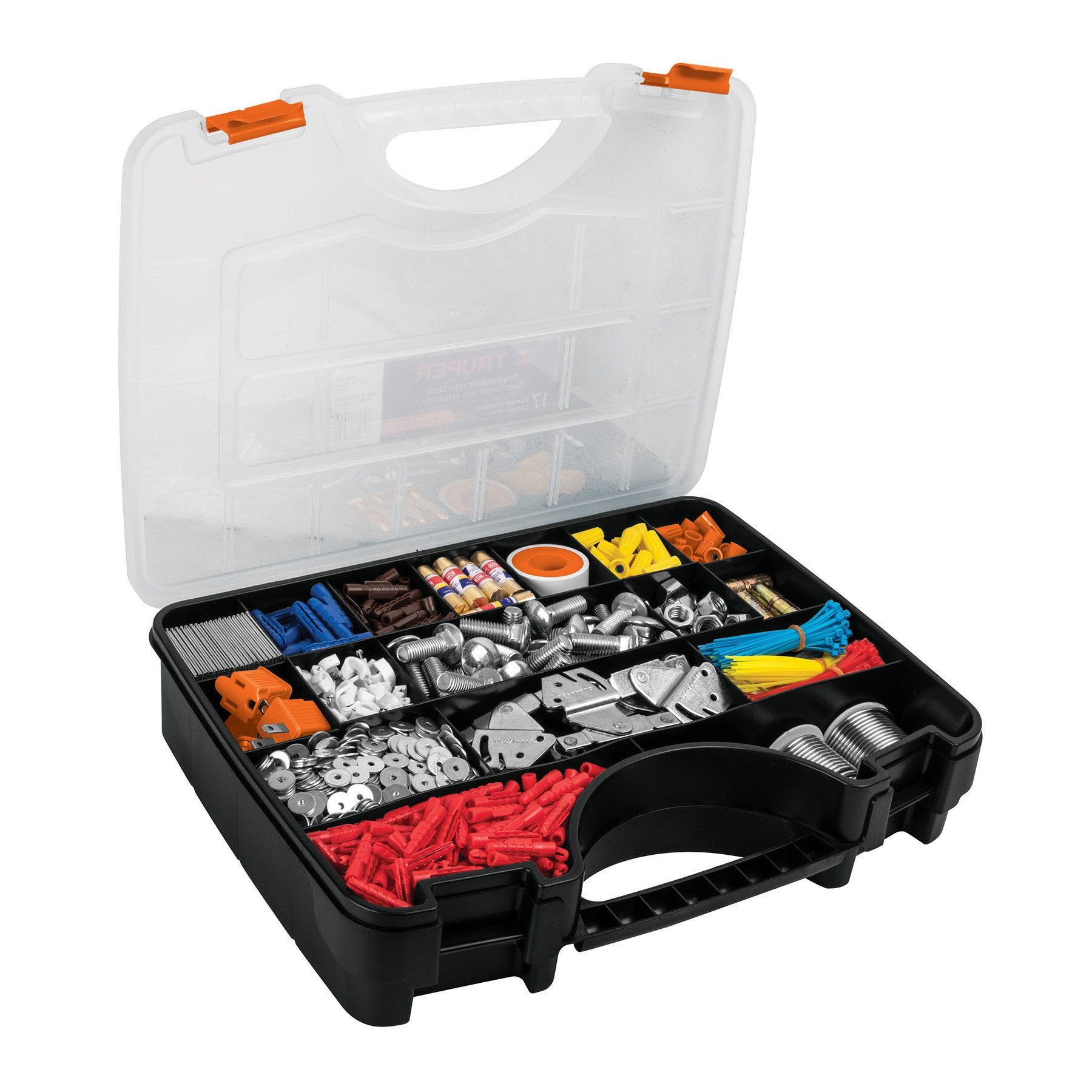 Organizador 17" con 17 Compartimentos Reforzado Truper
