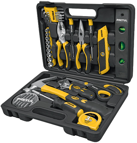 Juego de Herramientas Combinado 42 Piezas Comfort Grip Pretul