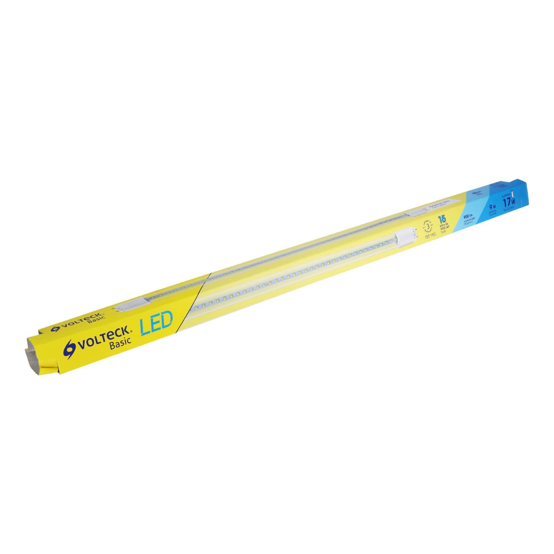 Tubo de LED Base G13 T8 9 Watts Largo 60 cm Volteck