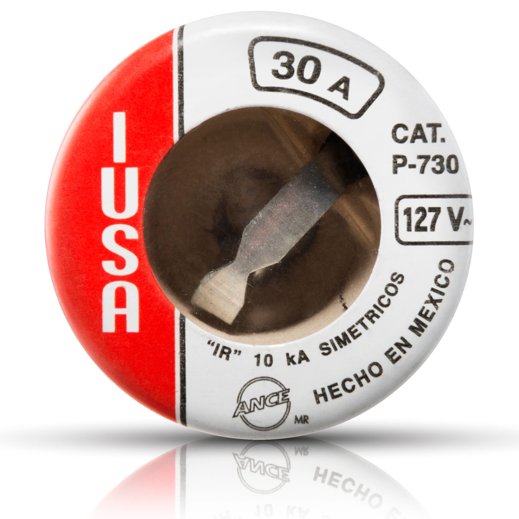 Fusible Tapon 30 Amperes 127 V Iusa