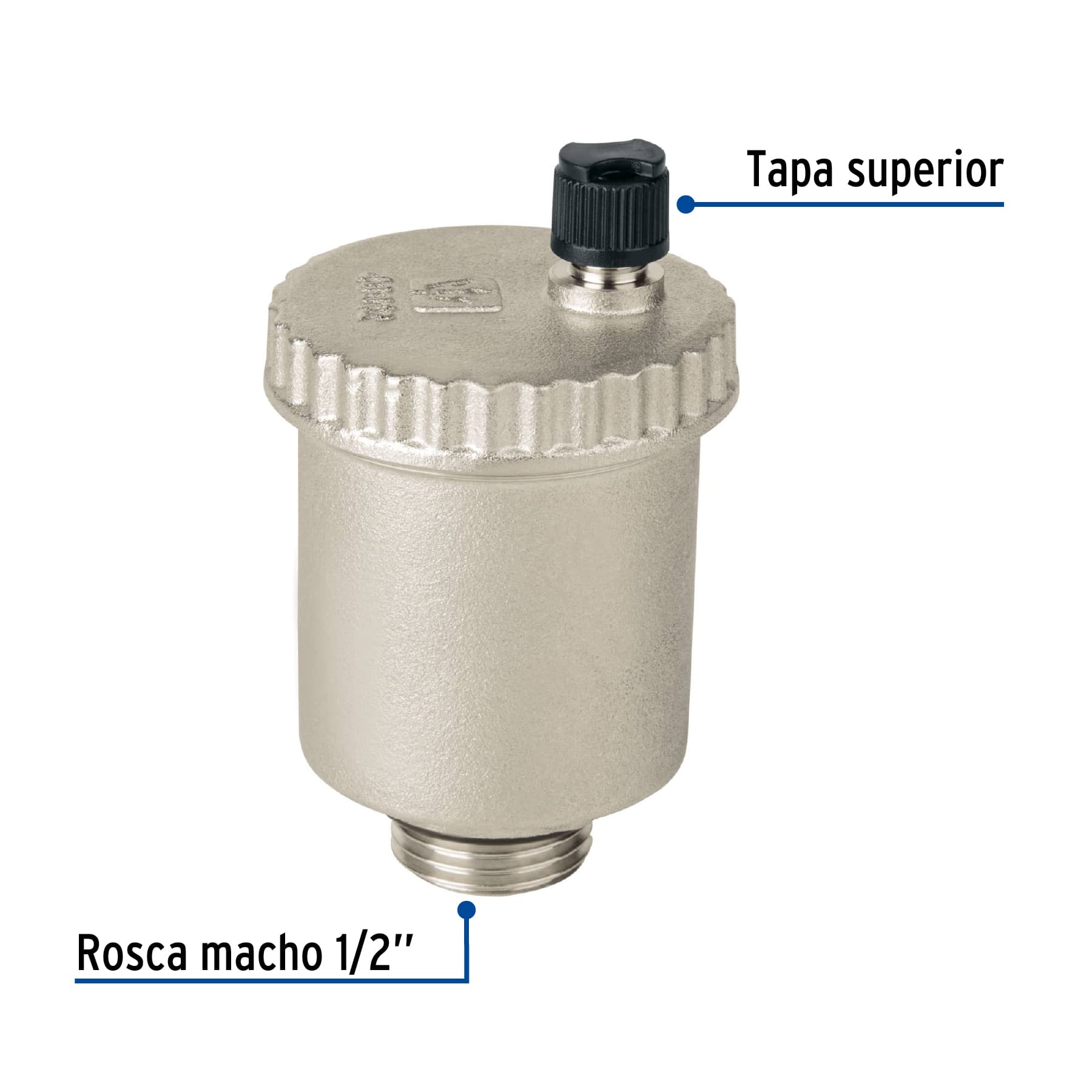 Valvula Eliminadora de Aire 1/2" Foset