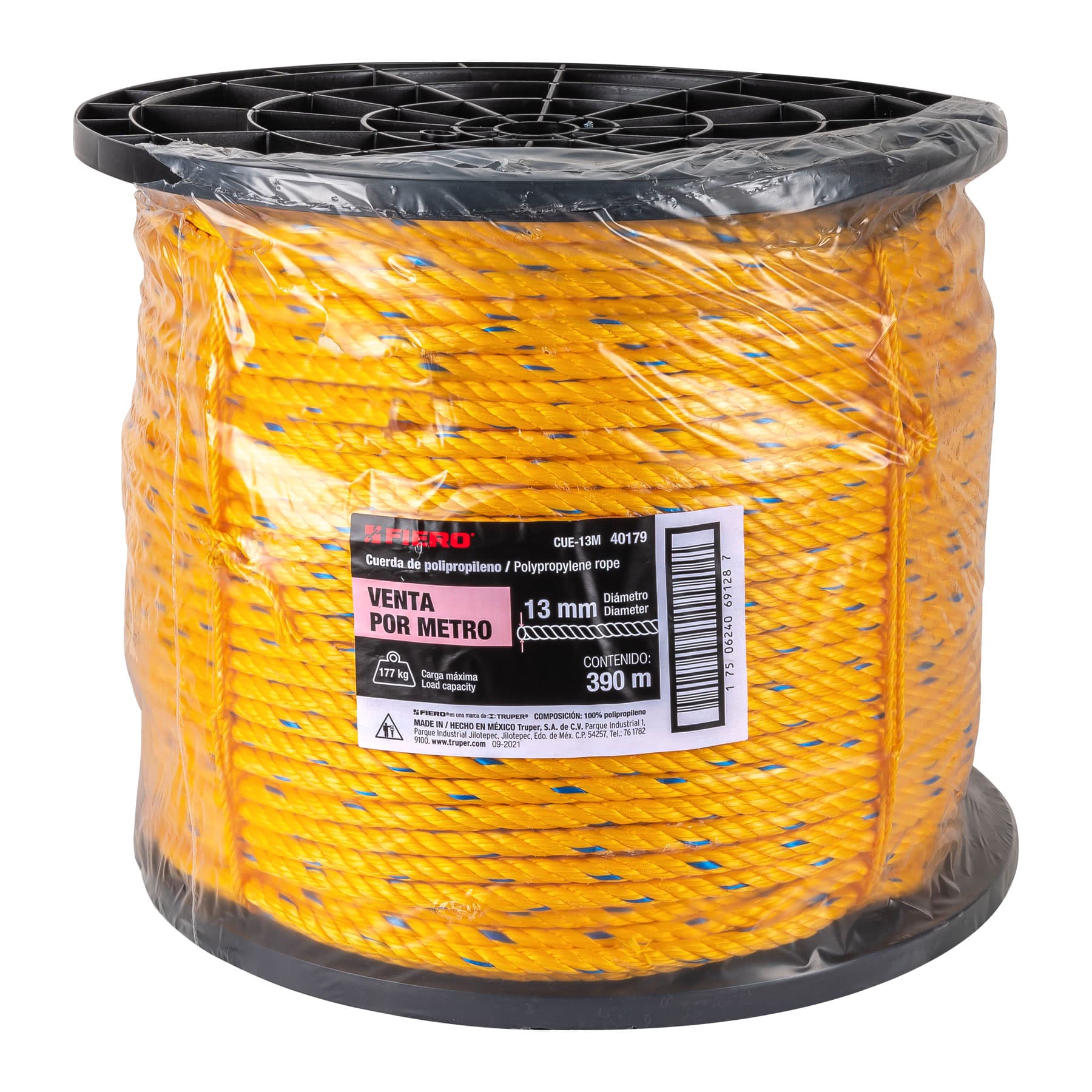 Cuerda de Polipropileno 1/2" (13 mm) Fiero por Metro