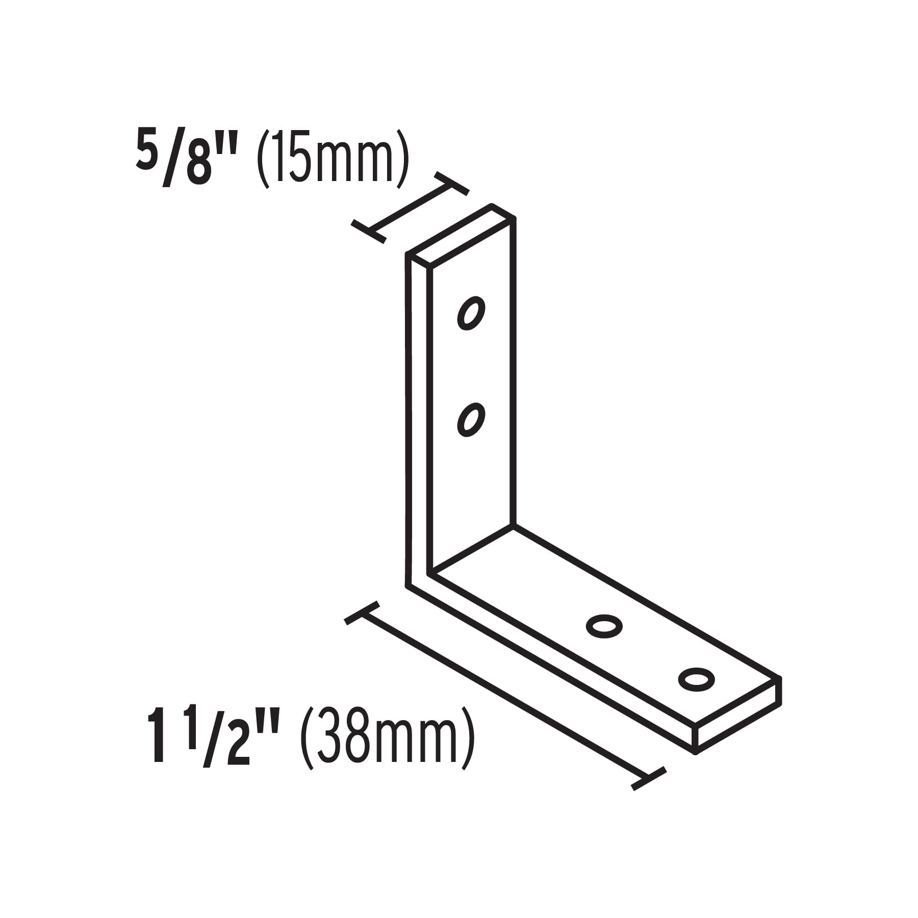Esquinero Repicero 1"1/2 (38 mm) Fiero por Pieza