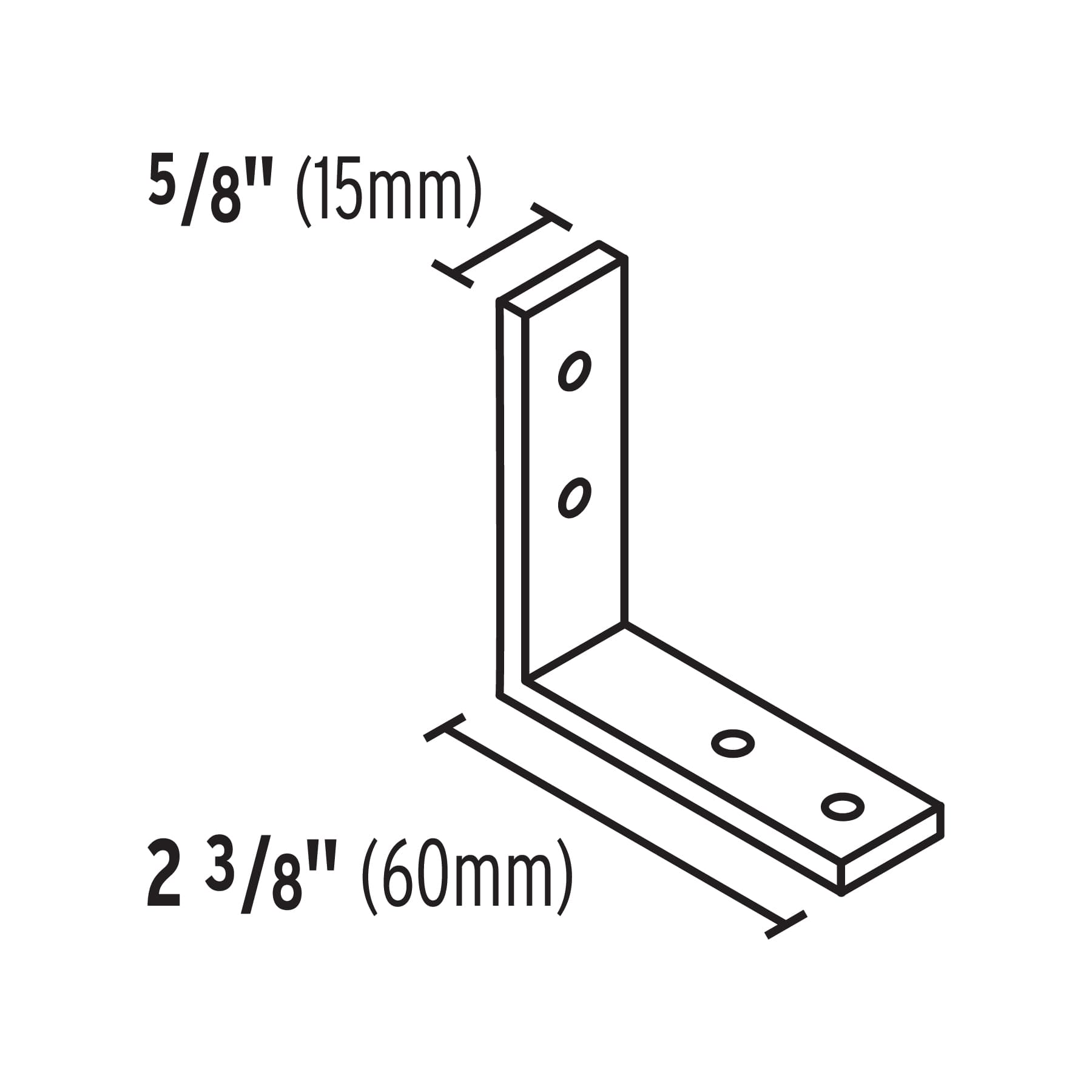 Esquinero Repicero 2"1/2 (64 mm) Fiero por Pieza