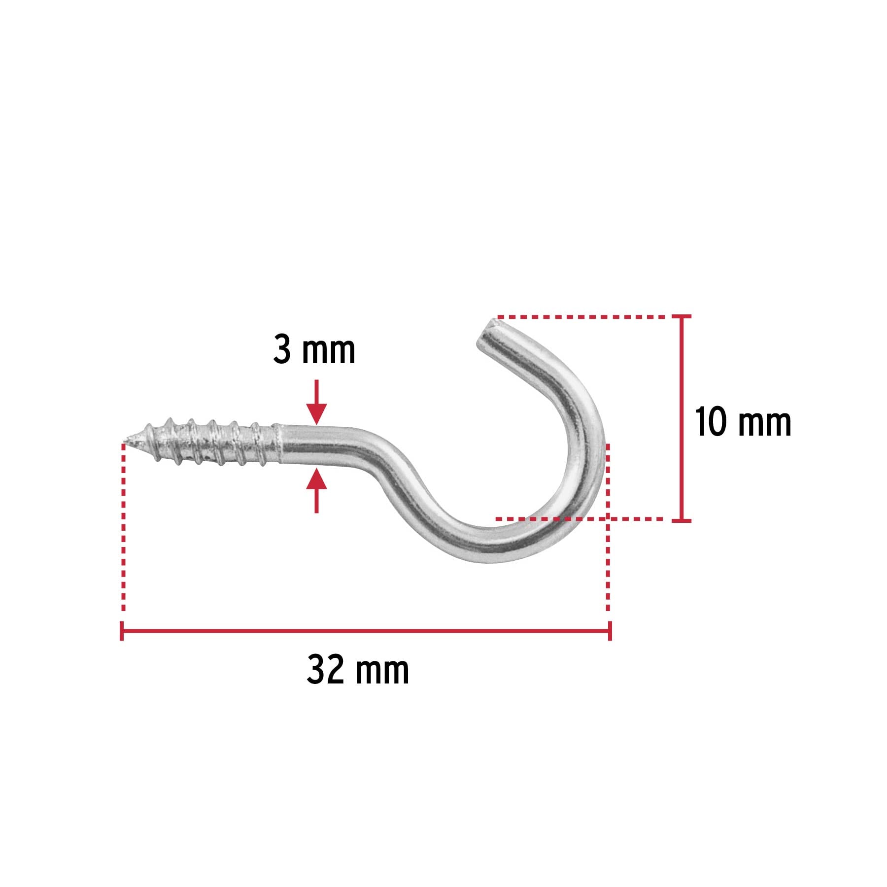 Armella Abierta 17 x 40 Fiero