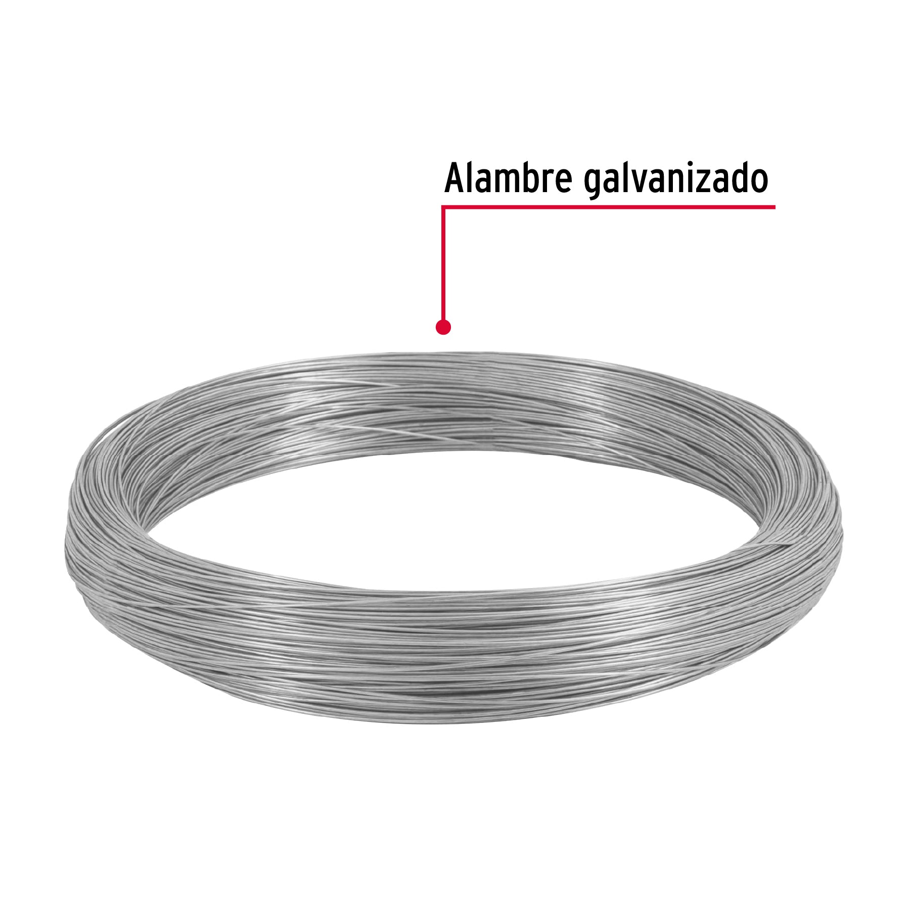 Alambre Galvanizado por Kilo Fiero Calibre 16