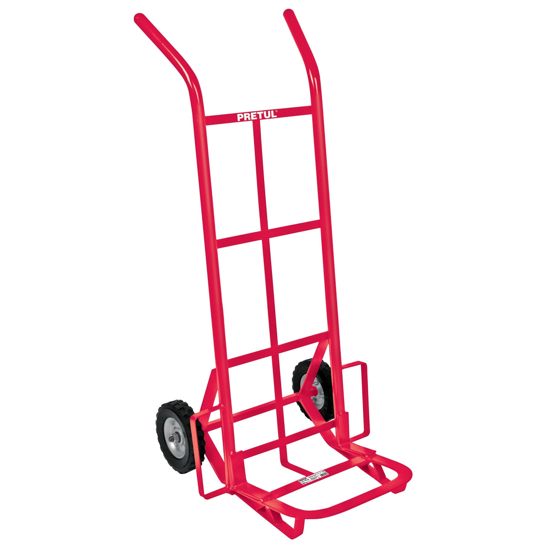 Diablo de Carga 100 Kilos Llanta Solida 6" Rojo Pretul