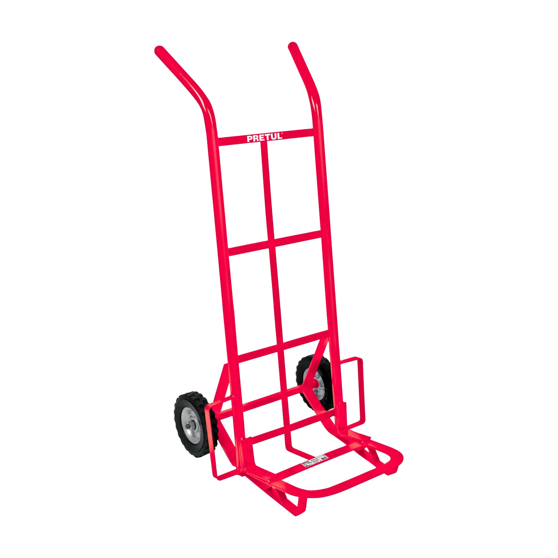 Diablo de Carga 200 Kilos Llanta Solida 7" Rojo Pretul
