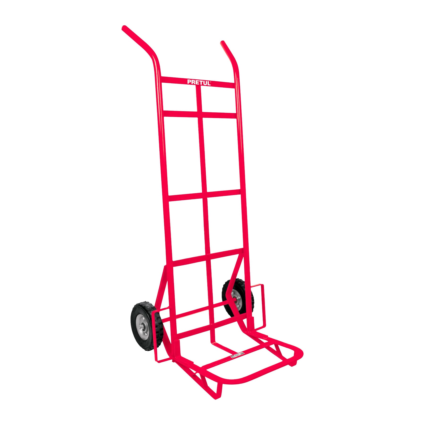 Diablo de Carga 400 Kilos Llanta Solida 9" Rojo Pretul