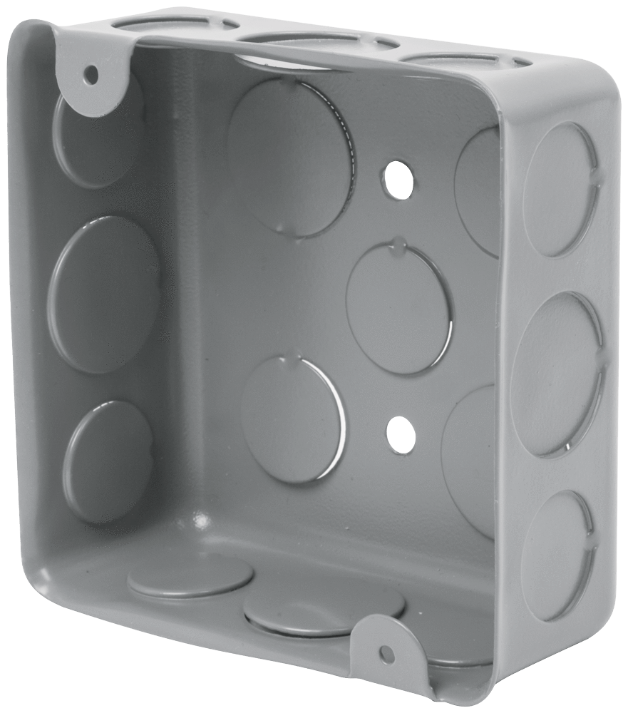 Caja Cuadrada Galvanizada 4" x 4"