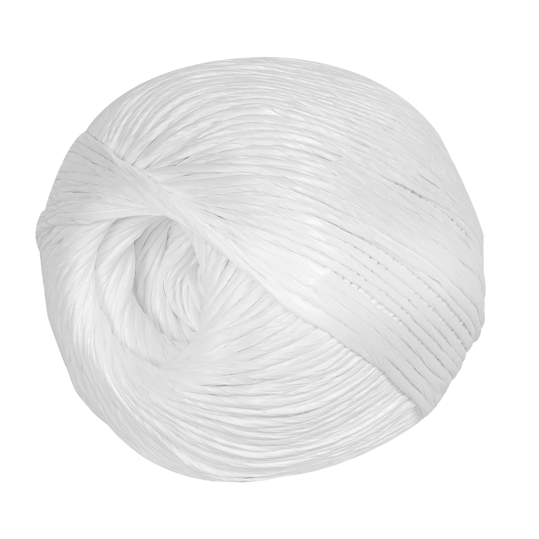 Rafia Color Blanco Rollo de 500 gms Fiero