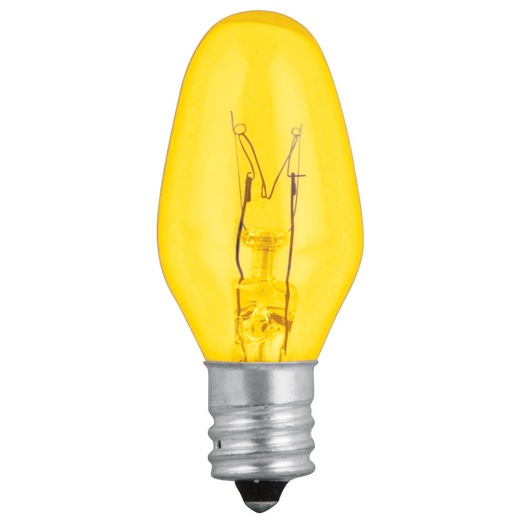 Foco Incandescente Base E12 Migñon Varios Colores Volteck