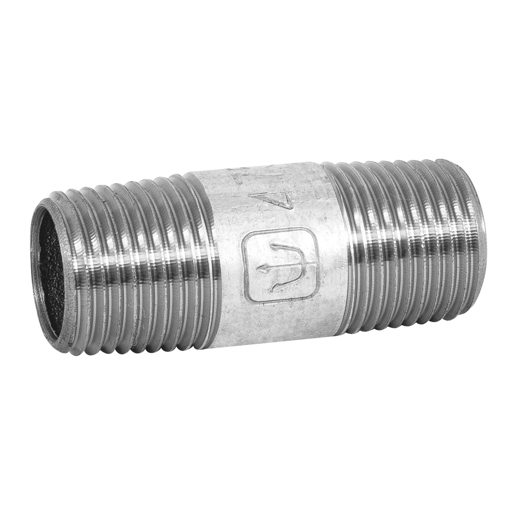Niple Galvanizado 1/2" x 2" (13 mm x 5 cms) Galvaflow