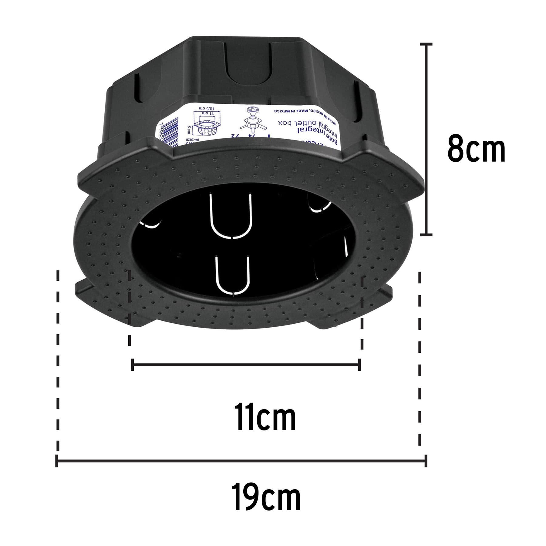 Bote Integral 8 cms X 11 cms volteck