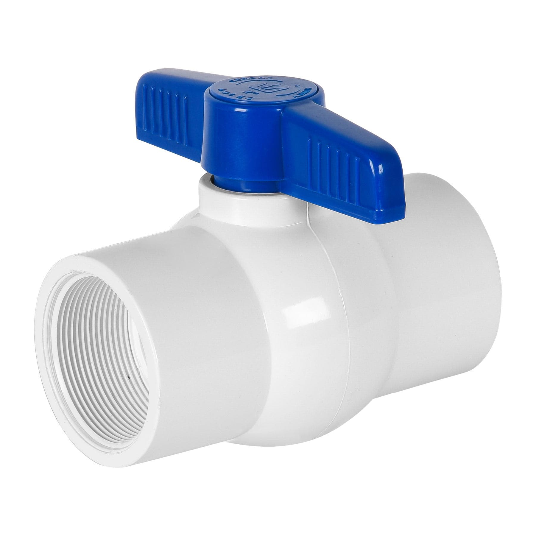Valvula Esfera PVC Hidraulico Roscable Saniflow 2" (50 mm)