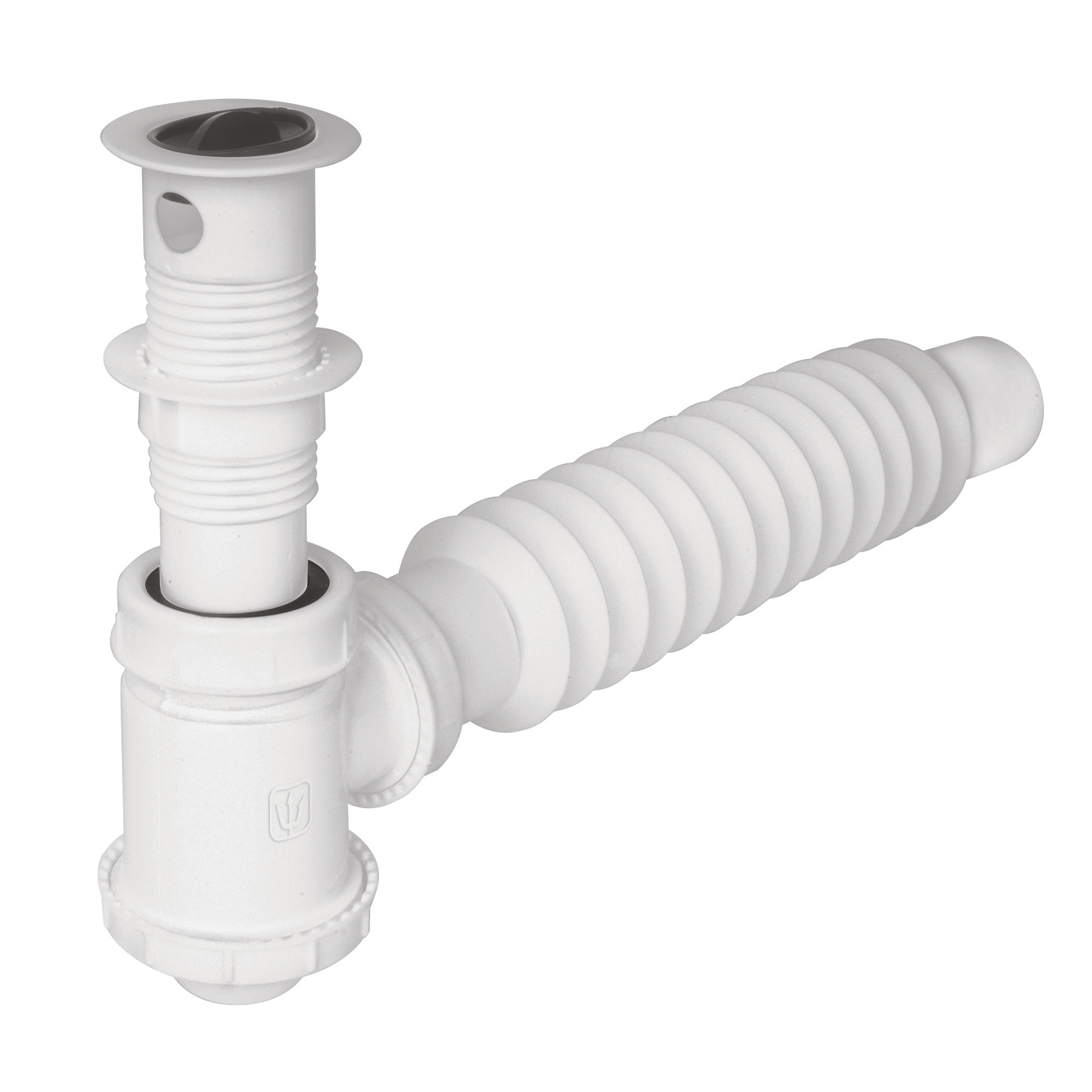 Cespol para Lavabo Flexible de Bote de Polipropileno 1"1/4 Foset